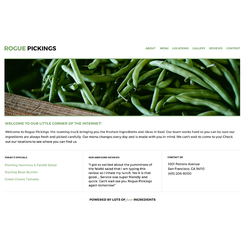 Rogue Pickings